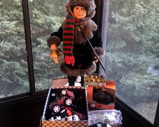 Moving Christmas Doll