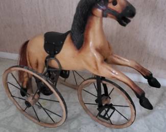 Vintage horse bike