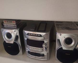 Panasonic speakers with CD player