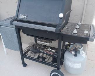 Weber grill / tank with   cover