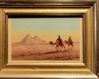 Small original watercolor