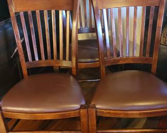 Set of Stickley side chairs