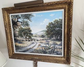 J. W. Thrasher oil on canvas