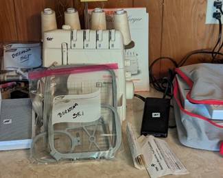 Bernina sewing/embroidery setup