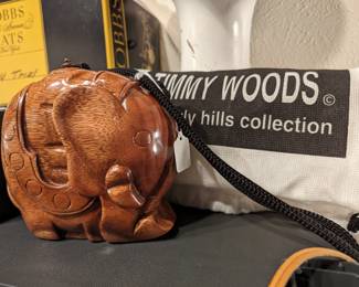Timmy Woods wooden purse