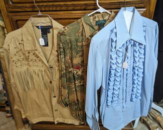 Ralph Lauren Fox Hunt,  After Six tuxedo shirt