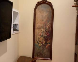 Ethan Allen Decorative panels, two available, measuring 62" tall by 20" wide