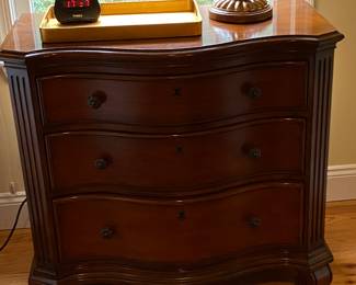 Ethan Allen Tuscany three drawer chest,33.75" wide by 17.5" deep and 30.25" high