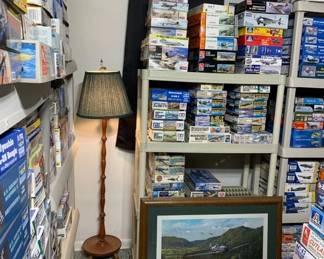 Massive collection of new model airplane kits - Brands including Trumpeter, Hasegawa, Eduard, Tamiya, PCM, Kinetic, GWH, Monogram, Kitty Hawk, Academy, and many more. 