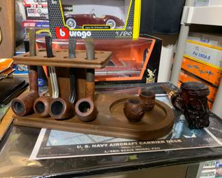 Vintage tobacco pipes
