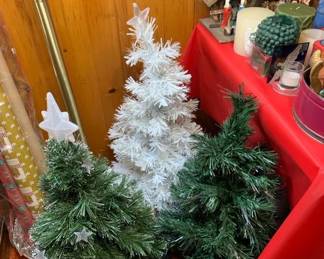 Decorative Christmas trees