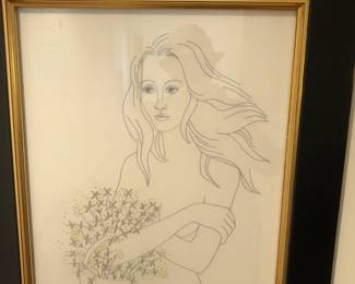 Needllecrafted Woman wFlowers