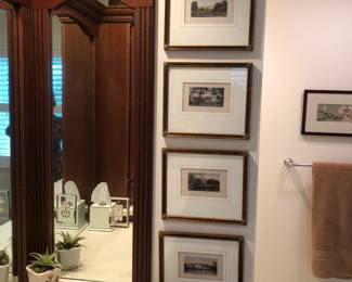 Artwork from Master Bathroom