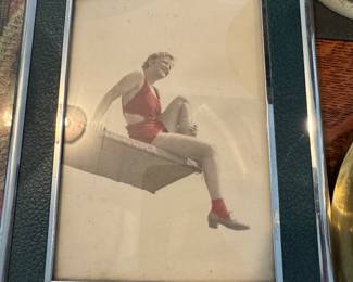 Vintage framed photo