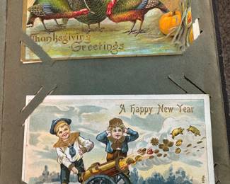 Antique postcards