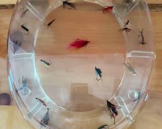 Awesome toilet seat for that fly fisherman! 