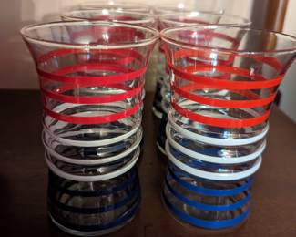 Vintage Anchor Hocking Betsy Ross Glassware