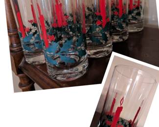 Vintage Christmas Glassware