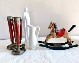 Van Briggle Pitcher - White