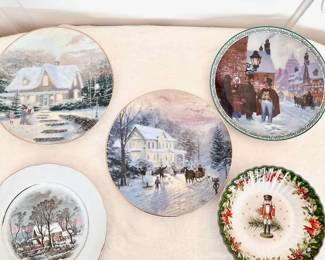 Thomas Kincade Plates - Villeroy & Boch Nutcracker - Bradford Exchange