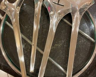 Sabattini silver MCM serving pieces