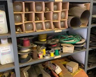 Warehouse full of tools