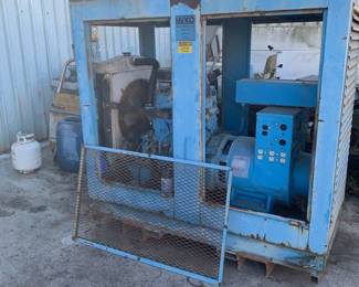 25 KW Disel Generator 688 hours-newly refurbished-Hanco Generator System $5000