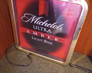 Really Clean Michelob Beer Adverting Sign, $250., 