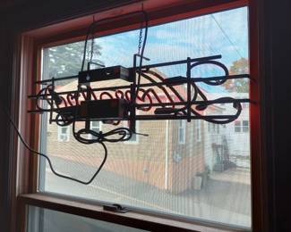 Glowing Red Yuengling Neon Sign, 