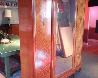 $1,150. vintage antique Art Deco Armoire, 