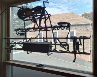 The Back Side of The Yuengling Neon Sign, 