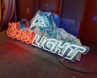 Coors Light LONG is $325., 