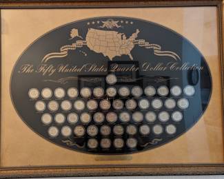 State Quarters in Frame