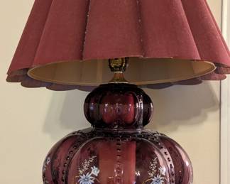 Purple lamp