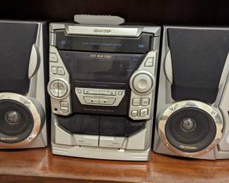 Sharp CD player