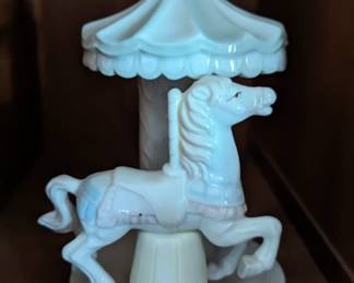 Carousel Horse Music Box
