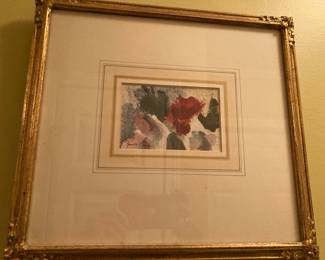 Abstract floral original