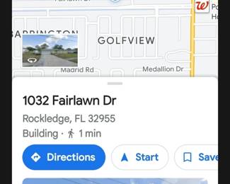 Here's our Rockledge estate address