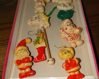 Bread dough ornaments, these are one of a kind originals, which if you did not make one, now is your chance to own one!!