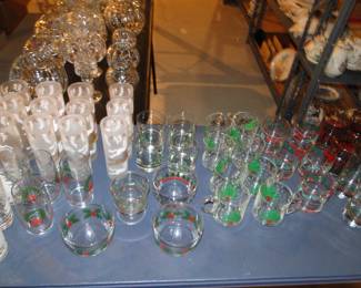 Holiday glasses, and more