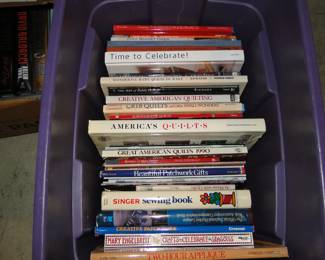 So we have books, because reading is fundamental. 22 boxes and bins worth of fundamental!!