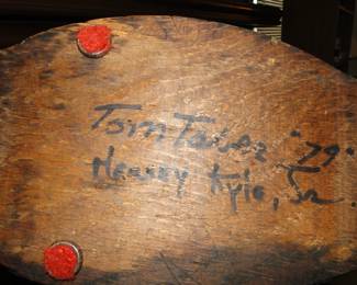 Tom Taber, signed original