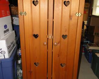 Pine pie safe, jelly cabinet, or spic cabinet too
