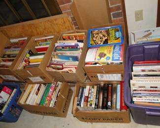 Huge collection of books and more