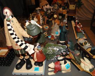 Nice collection of vintage Christmas items