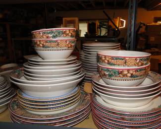 Debbie Mumm Holiday china