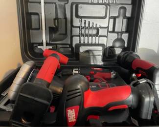 Ultra Steel Power Tool Kit.