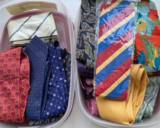 Men's ties.
