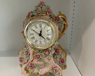 Vintage ceramic clock.