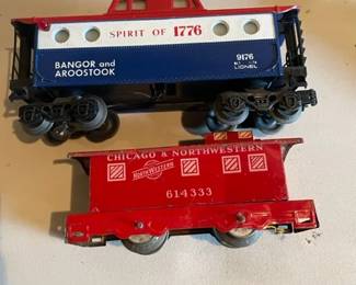 LIONEL - LOCOMOTIVE CABOOSE SET BANGOR & AROOSTOOK JEREMIAH O'BRIEN GP-9 #6-8665.